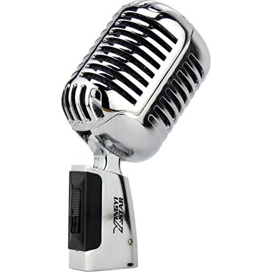 Xinh Deluxe Metal Profesyonel Mikrofono Vokal Dinamik Retro Vintage Mikrofon Pc Karaoke Mikser Ses Stüdyosu Video Ktv Sing Dj Vintage Mikrofon Pcsing Mikrofon Mikrofon (Yurt Dışından)