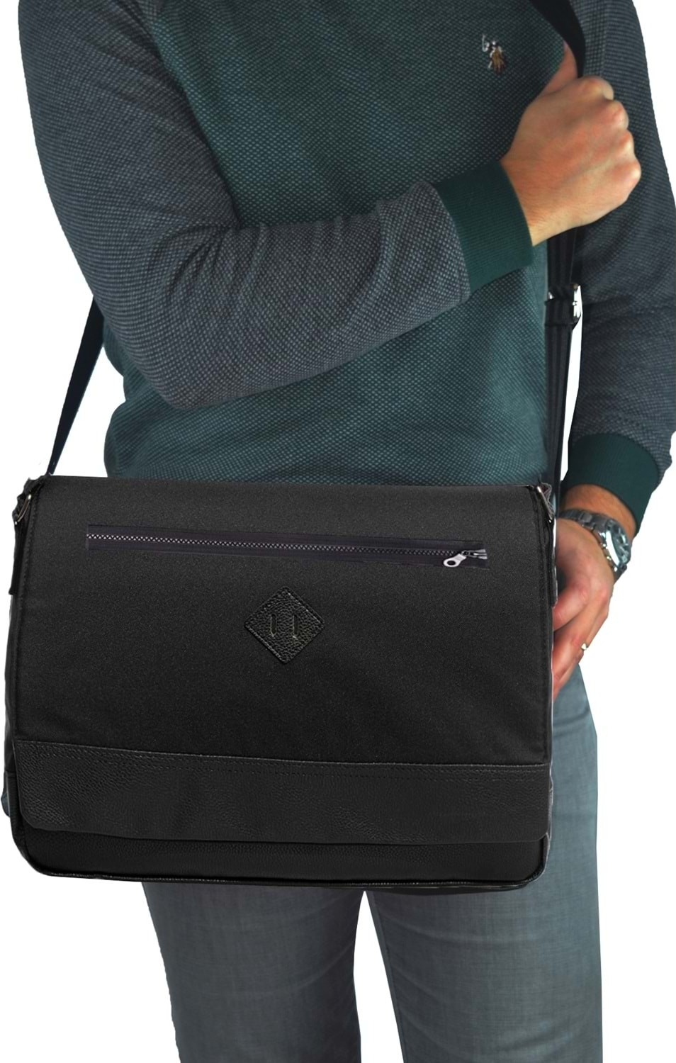 Bagorama 15 Inch Laptop, Çapraz Ve Omuz Postacı Çantası - Lacivert