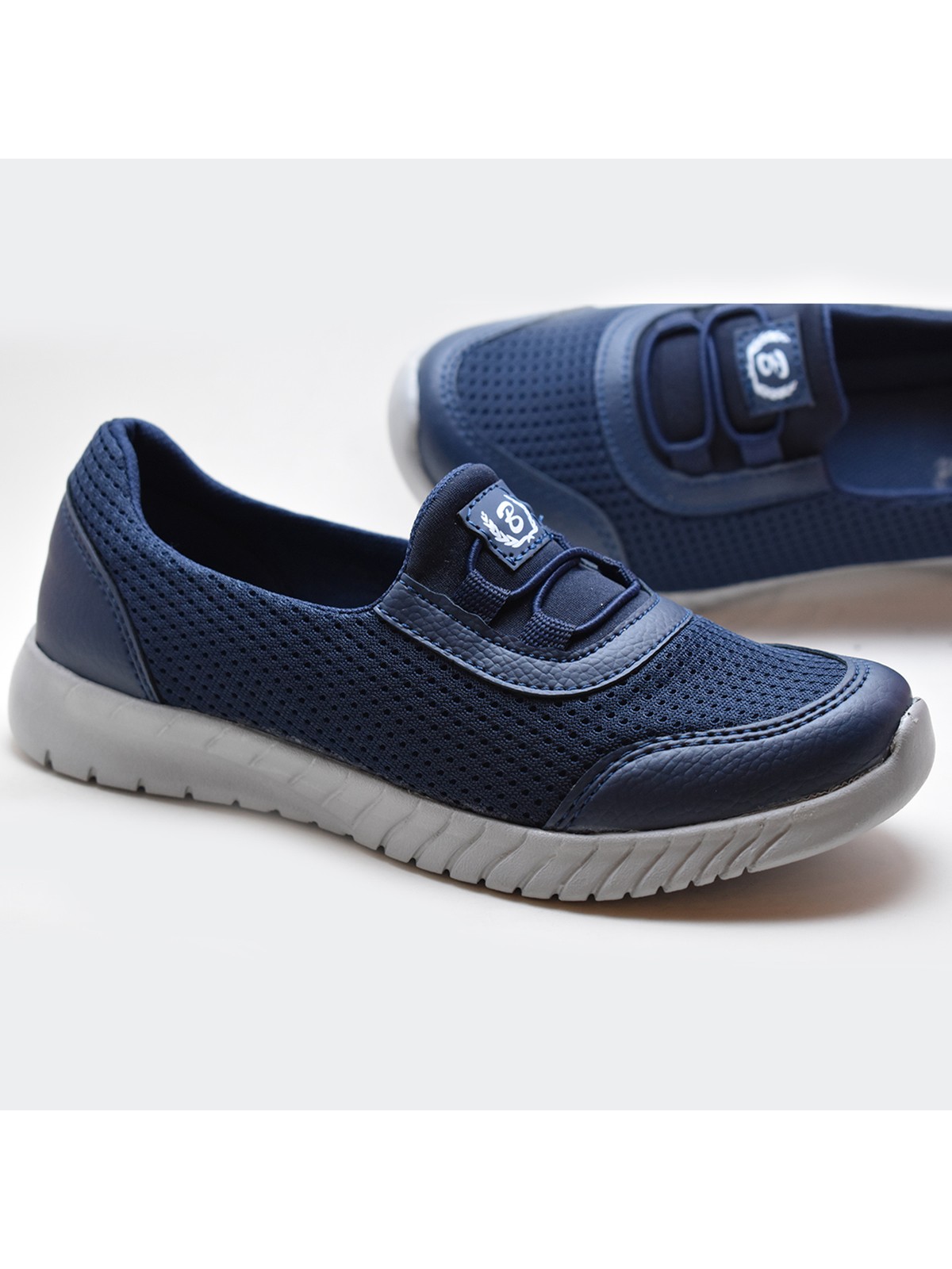 Ispartalılar 150 Blacksea Full Ortopedik Yazlık Kadın Spor Ayakkabı Bağcıksız Babet - Görsel 4