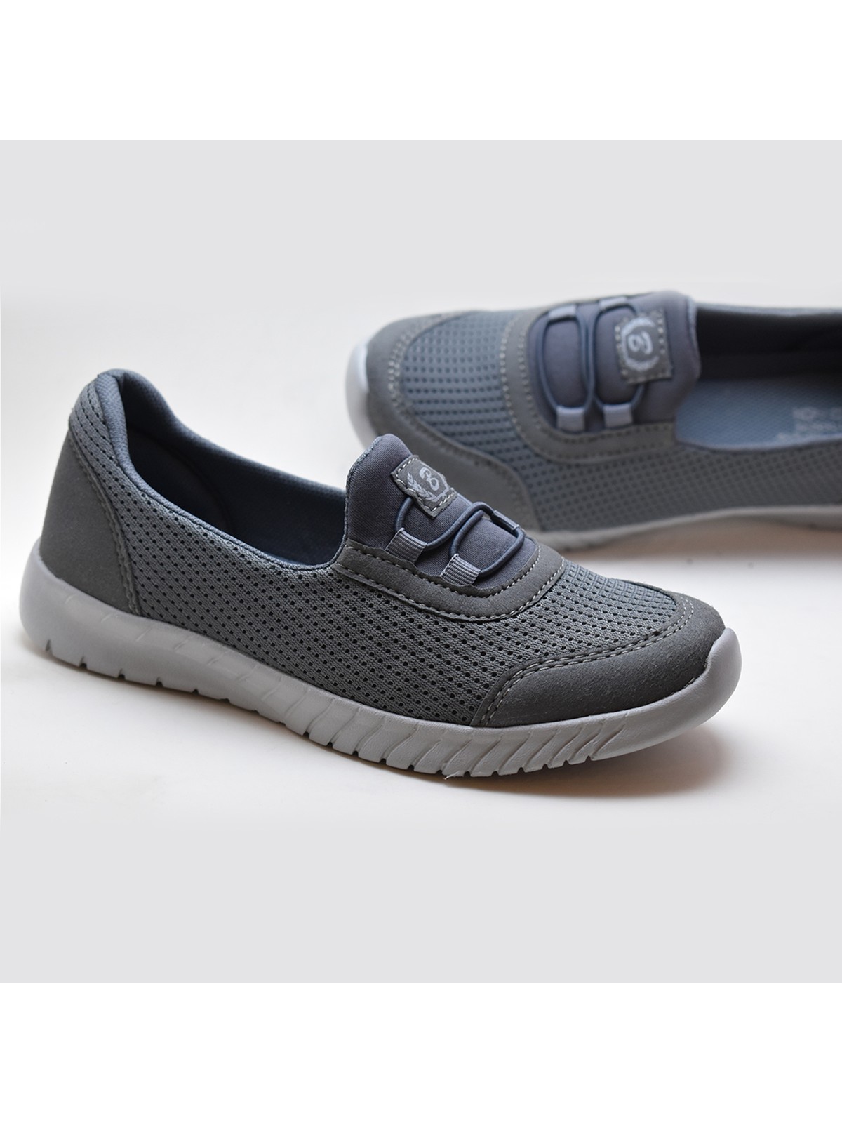 Ispartalılar 150 Blacksea Full Ortopedik Yazlık Kadın Spor Ayakkabı Bağcıksız Babet - Görsel 5