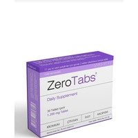 Zerotabs 1200 Mg Kromium Çitosan İyot Kalsiyum Gıda Takviyesi 30 Tablet
