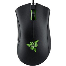 Xinh Razer Deathadder Temel Kablolu Oyun Mouse Fareler 6400DPI Optik Sensör 5 Laptop Pc Gamermice - Siyah (Yurt Dışından)