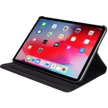 CRESCENT Apple iPad Pro 12.9 Inç 5. Nesil (2021) Prime Dönebilen Tablet Kılıfı (A2378-A2379-A2461-A2462) Mor