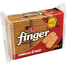 Eti Finger Bisküvi 900 gr * 10 Adet