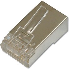 Digitus AK-219603 25 Li Paket Cat6 Zırhlı Yuvarlak Kablo Için Modüler Konnektör
