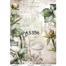 Lineart Pirinç Dekopaj Kağıdı LA-AS356