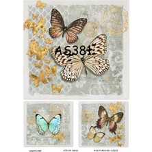 Lineart Pirinç Dekopaj Kağıdı LA-AS381