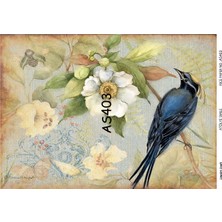 Lineart Pirinç Dekopaj Kağıdı LA-AS403