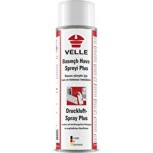 Velle Basınçlı Hava Sprey - Druckluft Spray 500 ml