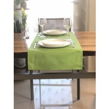 Düz Renk Kare Runner Örtü