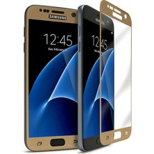Bayraktaron Samsung Galaxy S7 Ekran Koruyucu 5d Temperli Kırılmaz Cam Full Kapatan Tam Kaplayan Hd (GI91NGP)