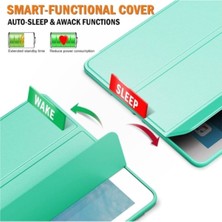 CRESCENT Apple iPad Pro 11 Inç 1. Nesil (2018) Prime Smart Silikon Case Tablet Kılıfı (A1934-A1979-A1980-A2013) Kırmızı
