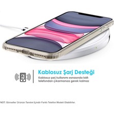 Kzy Apple iPhone 5 Kapak Kamera Korumalı Tıpalı Şeffaf Silikon Kılıf