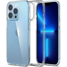 Ceptex Iphone 13 Pro Uyumlu Şeffaf Silikon Kılıf