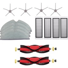 Robotcum Roborock  1 -  1s  S50 S55 S6 E20 E35 S5 Max Süpürge Yenileme Seti 14 Parça