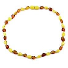 Doğan Silver   Doğan Silver Kehribar Karışık Renk  Sertifikalı Bebek Çocuk Kolye 20701