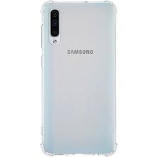 Case World Samsung Galaxy A30S ile Uyumlu Kapak Köşe Korumalı Airbag Antishock Silikon ile Uyumlu Kılıf