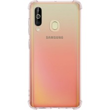 Case World Samsung Galaxy A60 ile Uyumlu Kapak Köşe Korumalı Airbag Antishock Silikon ile Uyumlu Kılıf