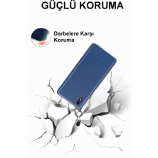 Case World Samsung Galaxy A01 Core ile Uyumlu Kapak Kamera Korumalı Tıpalı Şeffaf Silikon ile Uyumlu Kılıf