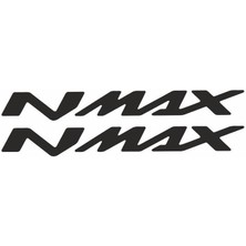 Yamaha Nmax Uyumlu Sele Altı Siyah Sticker Set