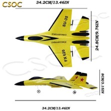 HaiTun Csoc 2.4ghz Rc Düzlem Rc Uçak Plancısı Rc Planör Düzlemi Sabit Kanat Uçak Oyuncakları (Sarı) (Yurt Dışından)