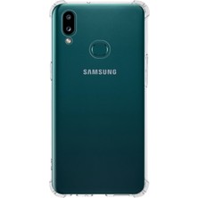 Kzy Samsung Galaxy A10S Kapak Köşe Korumalı Airbag Antishock Silikon Kılıf