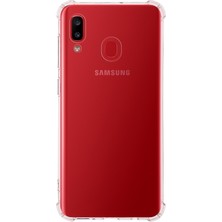 Kzy Samsung Galaxy A20 Kapak Köşe Korumalı Airbag Antishock Silikon Kılıf