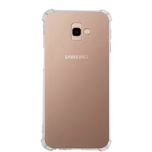 Kzy Samsung Galaxy J4 Plus Kapak Köşe Korumalı Airbag Antishock Silikon Kılıf