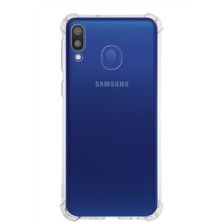 Kzy Samsung Galaxy M20 Kapak Köşe Korumalı Airbag Antishock Silikon Kılıf