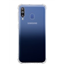 Kzy Samsung Galaxy M30 Kapak Köşe Korumalı Airbag Antishock Silikon Kılıf