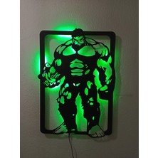 Alda Hulk LED Işıklı Duvar Tablosu