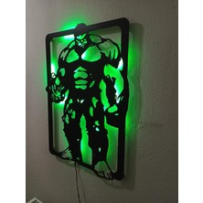 Alda Hulk LED Işıklı Duvar Tablosu