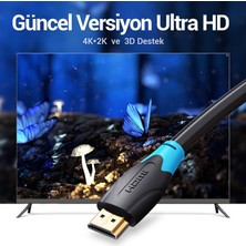 Vention 3m HDMI Kablo Full Hd Görüntü 4K