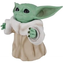 HaiTun 20 cm Büyük Boy Bebek Yoda Grogu Figure Oyuncak Model Dekorasyon Kawaii Yoda Şekil Bebekler Çocuklar Için Oyuncak Hediyeler | Aksiyon Figürleri (Yurt Dışından)