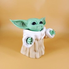 HaiTun 20 cm Büyük Boy Bebek Yoda Grogu Figure Oyuncak Model Dekorasyon Kawaii Yoda Şekil Bebekler Çocuklar Için Oyuncak Hediyeler | Aksiyon Figürleri (Yurt Dışından)