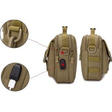 HaiTun USB Molle Askeri Çanta Taktik Messenger Çanta Fanny Kemer Kamp Açık Avcılık Ordu Assault Taktik Sling Sırt Çantası XA675WA | Tırmanma Çantaları (Yurt Dışından)