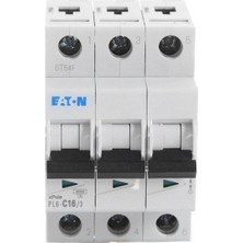Eaton 286601 Minyatür Devre Kesici - 6ka - C Eğrisi - 3X16A