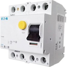 Eaton 286506 Artık Akım Devre Kesiciler (Ac Tipi) 4X25A, 6ka, 300MA