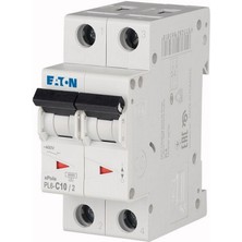 Eaton 286565 Minyatür Devre Kesici - 6ka - C Eğrisi - 2X10A