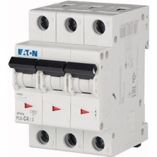 Eaton 286597 Minyatür Devre Kesici - 6ka - C Eğrisi - 3X4A