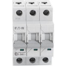 Eaton 194785 Minyatür Devre Kesici - 4,5ka - B Eğrisi - 3X40A