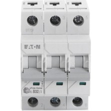Eaton 194784 Minyatür Devre Kesici - 4,5ka - B Eğrisi - 3X32A