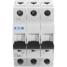 Eaton 286590 Minyatür Devre Kesici - 6ka - B Eğrisi - 3X20A