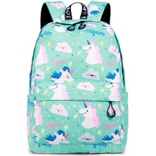 Xhang Sevimli Hafif Unicorn Sırt Çantaları Genç Kız Okul Çantaları Çocuk Bookbags (Yurt Dışından)