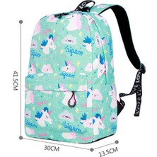 Xhang Sevimli Hafif Unicorn Sırt Çantaları Genç Kız Okul Çantaları Çocuk Bookbags (Yurt Dışından)