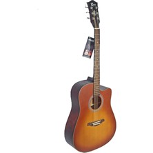 Ramis RA10C Sb Akustik Gitar Mat Cila