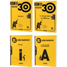 Hız Yayınları LGS 2023 8. Sınıf Inkılap Tarihi - Ingilizce Deneme - Soru Seti 4 Kitap