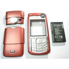 Kotenartt  Nokia 6680 6681 Kapak Tuş Takımı + Bl-5c Batarya