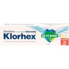 Dentasave Diş Macunu Klorhex Yoğun Bakım 75 ml