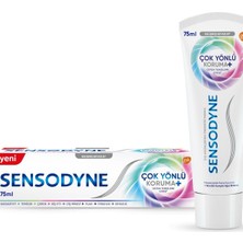 Sensodyne Çok Yönlü Koruma+ Gelişmiş Beyazlık Diş Macunu 75 ml
